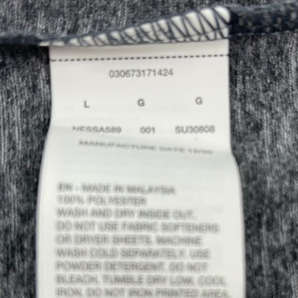 Nike Swim Dri Fit Men's Grey Upf 40 Sun Protection - Picture 9 of 11